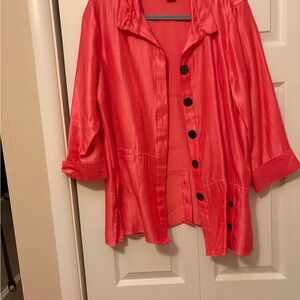 Ali Miles Coral Jacket